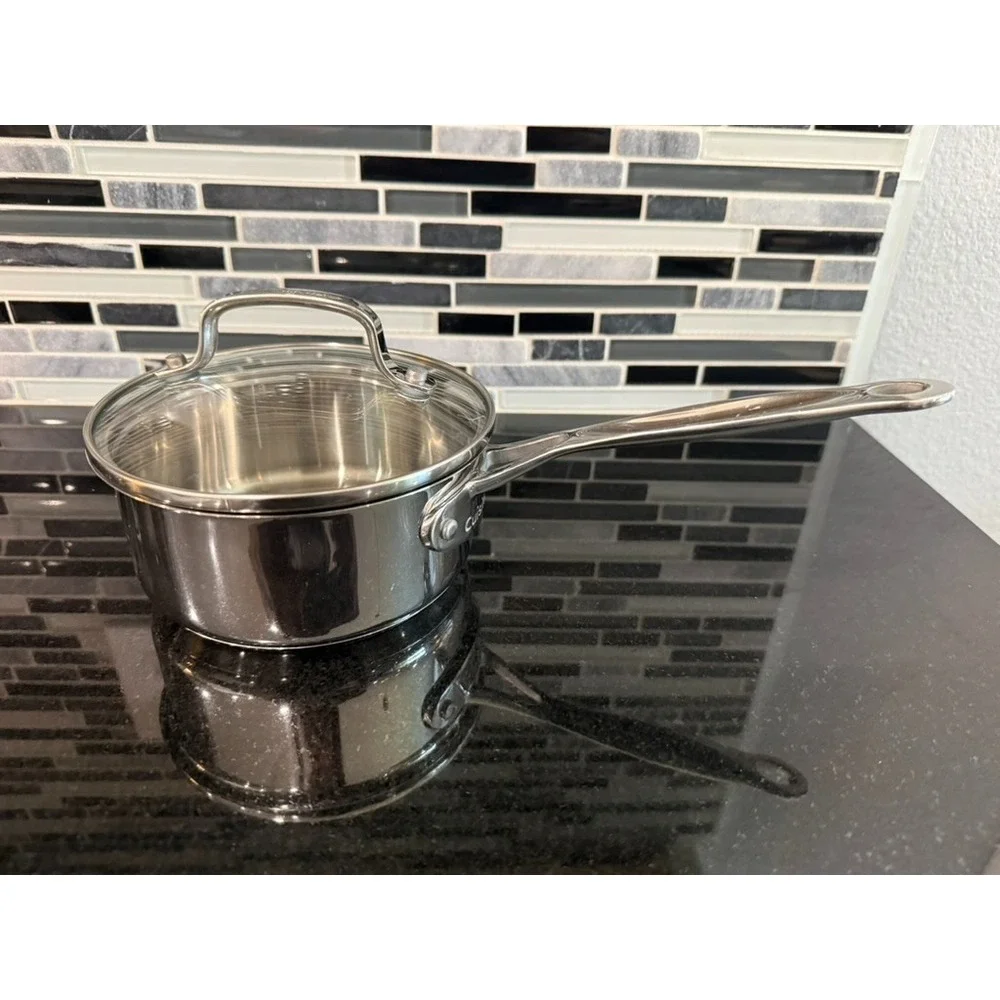 Cuisinart 1 Qt Stainless Steel Saucepan w Lid Model 719-14N 12